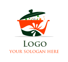 restaurant logo cooking pot with lid PNG JPG PDF