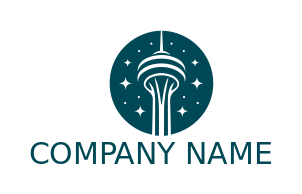 Dallas Reunion Tower circle with stars