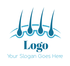 medical logo online dermatologist hair follicles