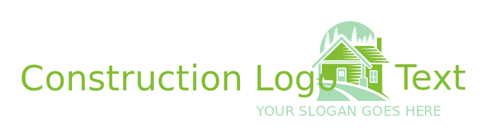 property logo drive way in front of house