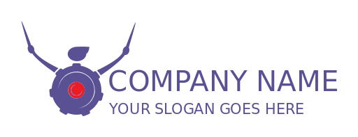 entertainment logo drummer raising drumsticks