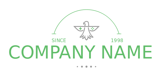 gaming logo eagle wings forming console