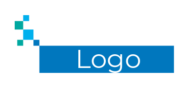 text logo maker edgy in bar with pixels