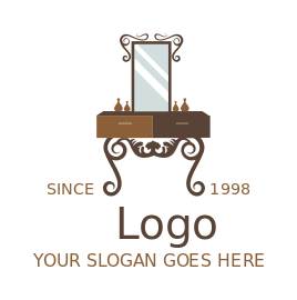 furniture shop logo elegant dresser furniture