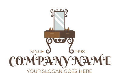 furniture shop logo elegant dresser furniture