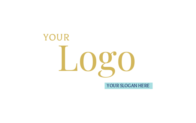 Lettertype Logo text logo elegant serif and sans serif font | Logo Template by ...