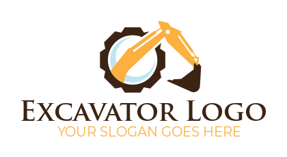 200+ Excavator Logos | Free Excavator Logo Creator | LogoDesign.net