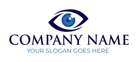 make a medical logo eye incorporated with swoosh - logodesign.net