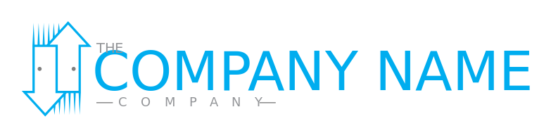 engineering logo fast up and down arrows