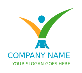 cleaning logo figure forming mop with head