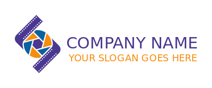 generate a film strip around the camera shutter 