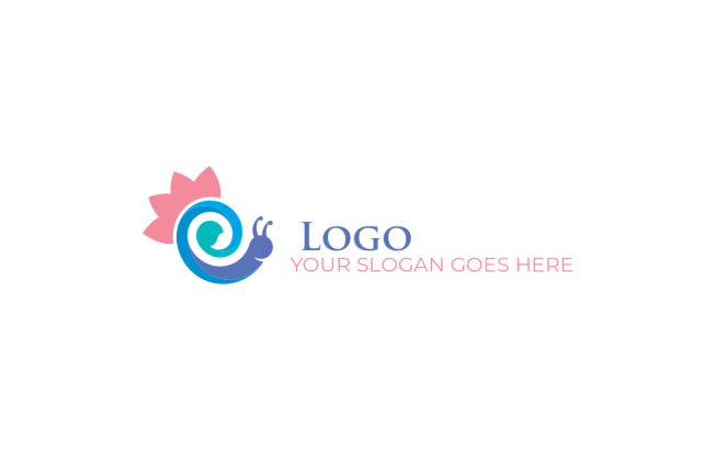  flower crown on snail spa icon