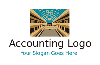 Galleria shopping mall in Houston city logo