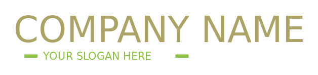 text logo template in gothic font