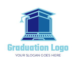 Computer Graduation Logo Create Graduation Logo for Free | LogoDesign.Net