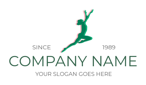 entertainment logo image dancer jumping