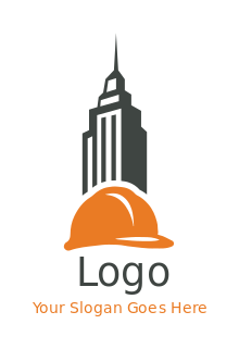 hard hat and Empire State Building