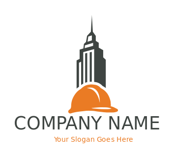 hard hat and Empire State Building