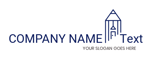 home interior logo PNG lines lamp forming pencil
