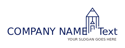 home interior logo PNG lines lamp forming pencil