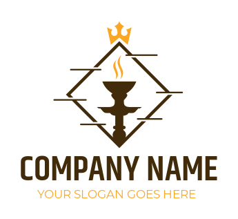 Cool Hookah Bar Logos | Shisha Logo Creator | LogoDesign.net