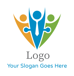 employment and HR logo with HR Puzzle People