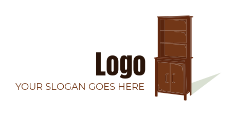 make a furniture logo hutch for crockery