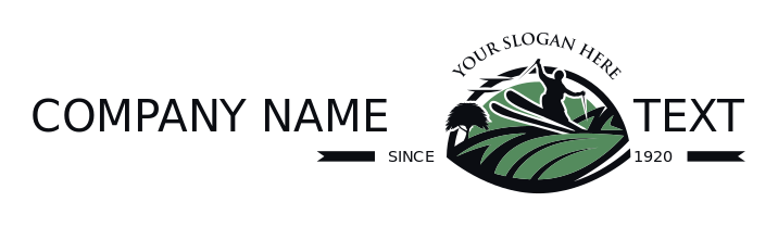 sports logo skier jump ski poles over fields vector