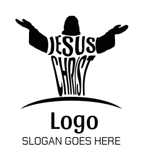 jesus christ typography