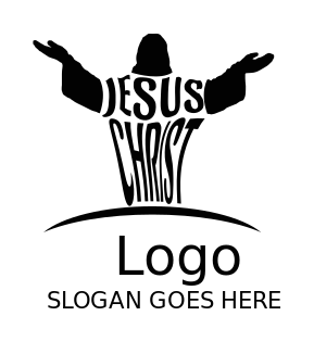 jesus christ typography