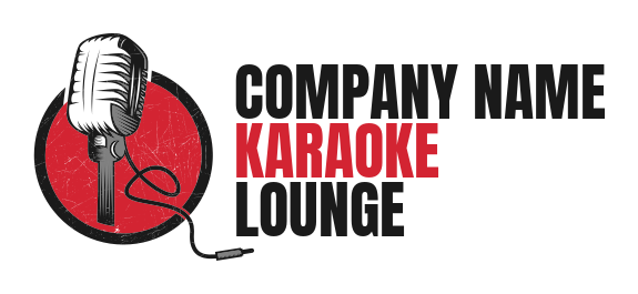 karaoke lounge microphone and circle
