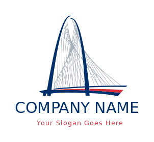 landmark Margaret Hunt Hill Bridge in Dallas