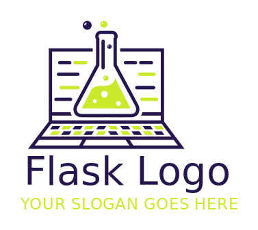 Free Flask Logos | Design Your Own Flask Logo | LogoDesign.net