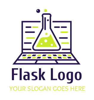Create Flask Logo for Free | LogoDesign.Net