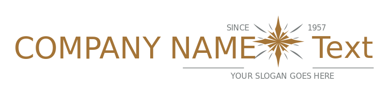 engineering logo laser rays coming out of star