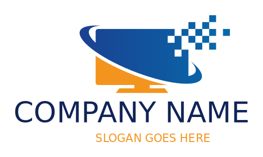 Auto mechanic logo racing car in sun