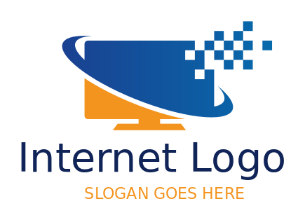 Auto mechanic logo racing car in sun