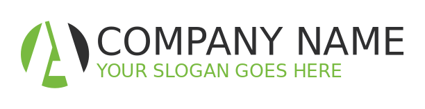 Letter A logo letter A incorporated circle