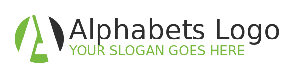 Letter A logo letter A incorporated circle