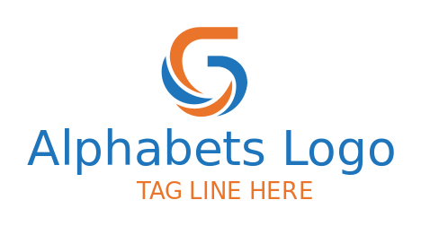 letter g in shape of swoosh