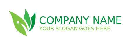 agriculture logo icon Letter I merged with leaf