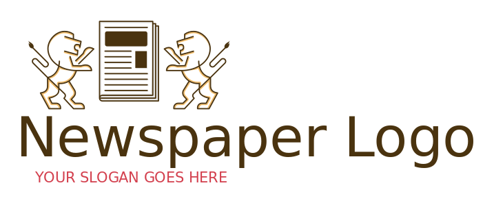 Free Newspaper Logos Newspaper Logo Maker Logodesign Net