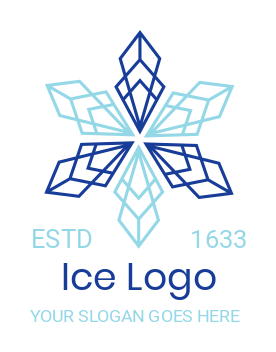 250+ Ice Logos | Free Ice Cube Logo Maker | LogoDesign