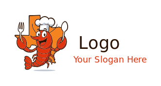 lobster logo with Texas map