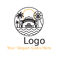 Los Angeles seaside theme park