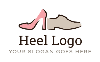 Attractive Heel Logos | Create a Heel Logo Online | LogoDesign.net