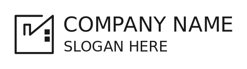 architect logo minimal house with chimney