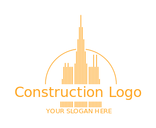 design a real estate logo minimalist building