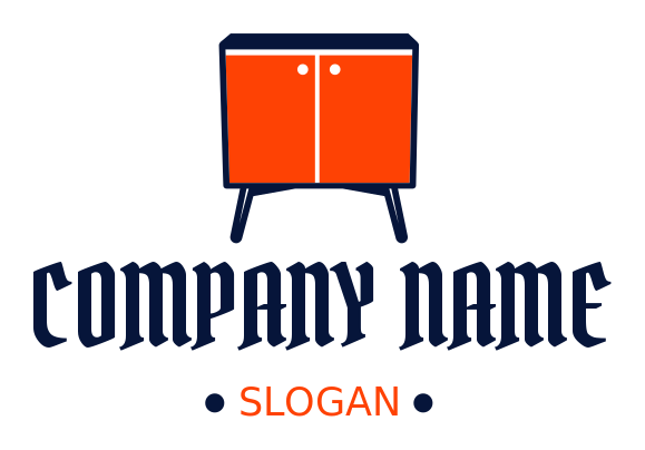 home improvement logo modern cabinet with legs