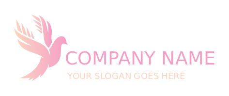 create a pet logo doves birds forming hands - logodesign.net